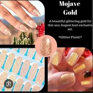 Exclusive Color Street Nail Polish Strips: Mojave Gold